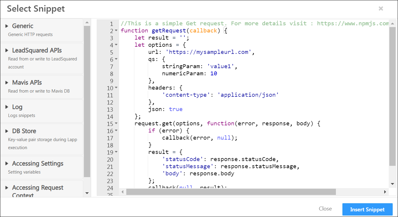 LeadSquared Developer Platform